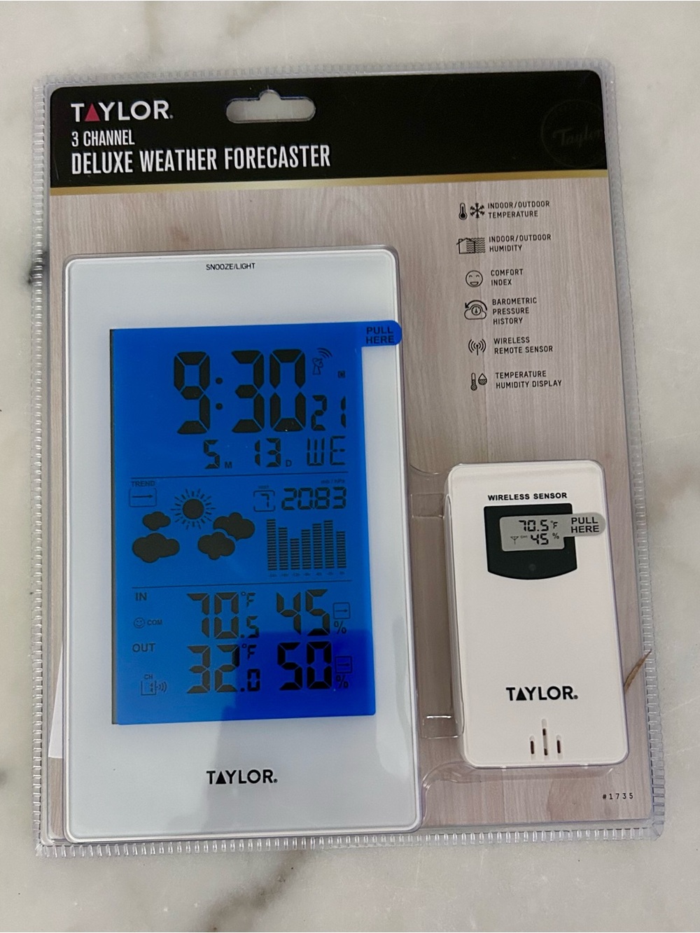 Deluxe 3 Channel Weather Forcaster
